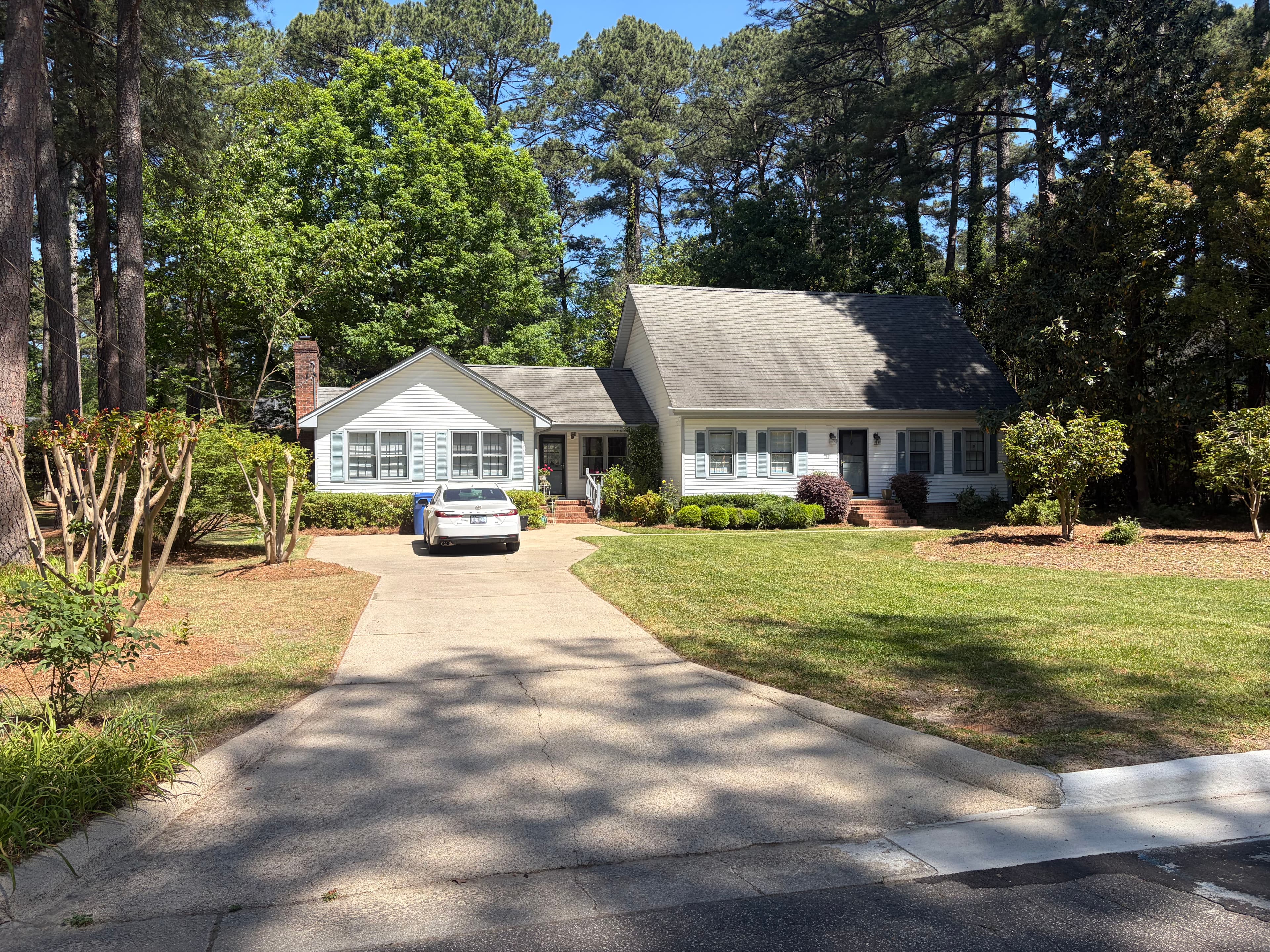 Project Full Yard Cleanup and Soft Wash in Wilson NC image