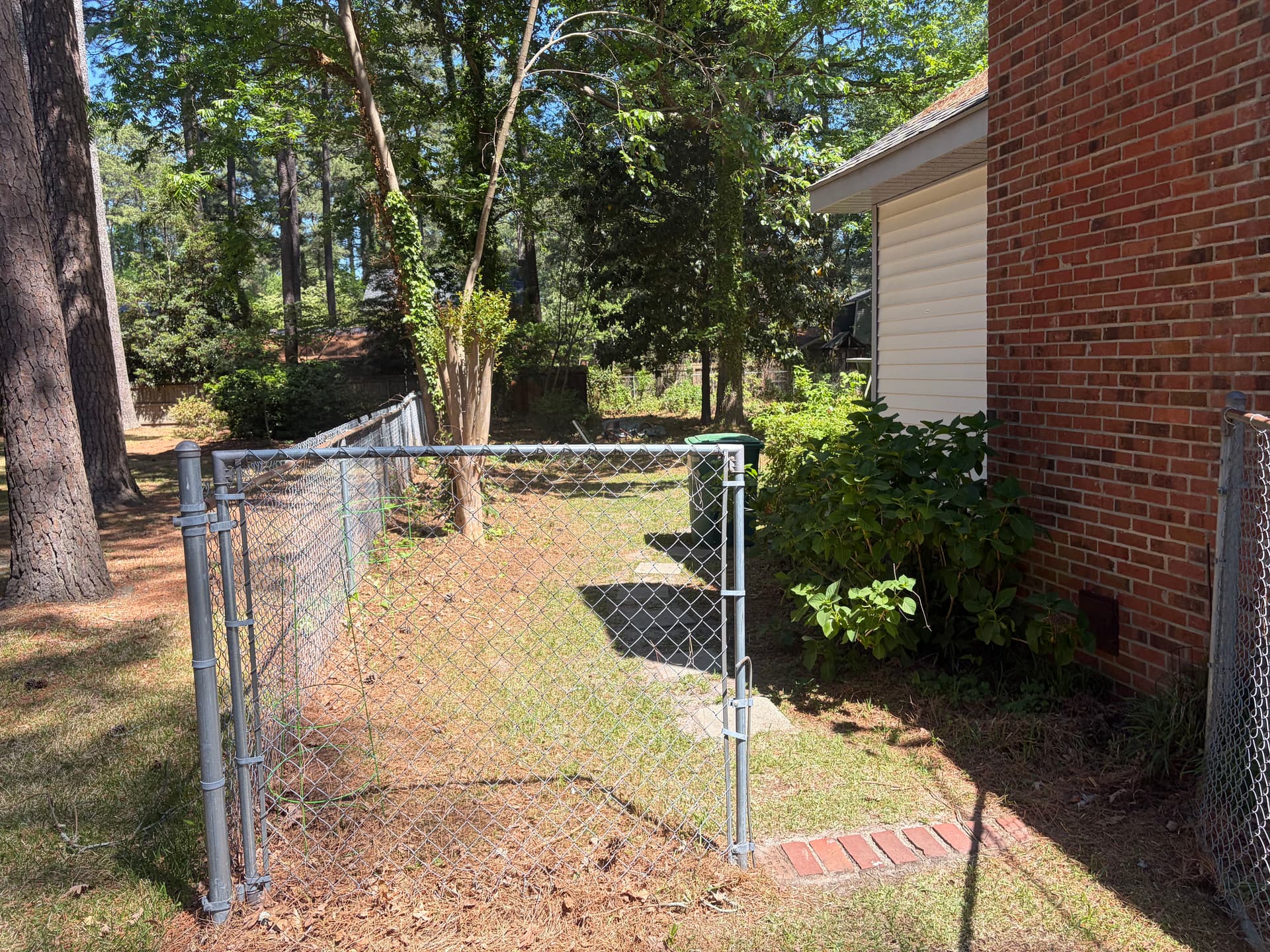 Gallery photos for Full Yard Cleanup and Soft Wash in Wilson NC: Image #2