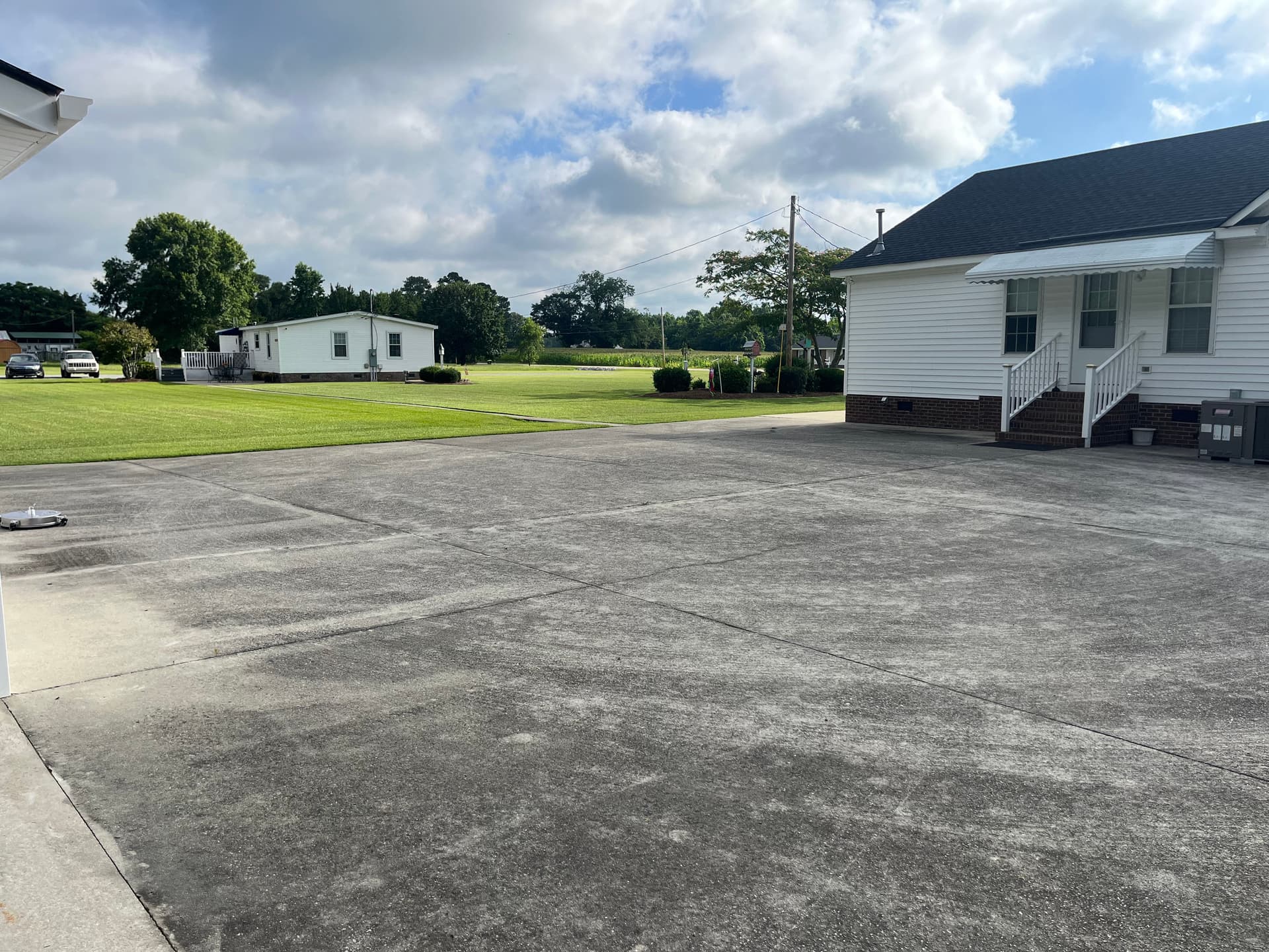 Gallery photos for Driveway Pressure Washing Before and After in Elm City NC: Image #5