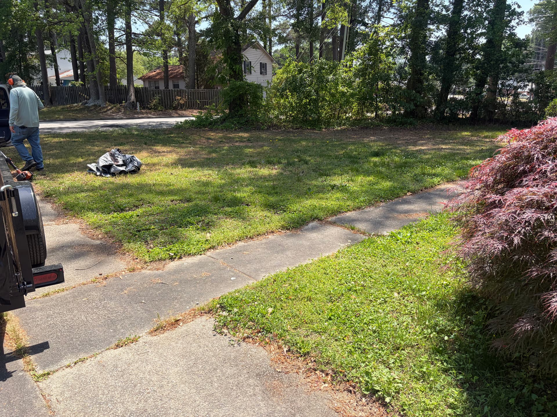 Gallery photos for Full Yard Cleanup Brush Clearing and Pressure Washing in Wilson NC: Image #6
